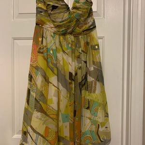 Strapless Calvin Klein Dress